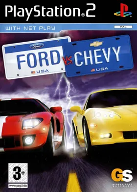 Ford vs. Chevy box cover front